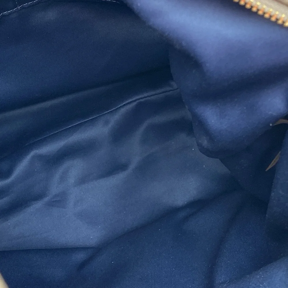 Coach Madison Hobo Shoulder Bag Taupe Pebbled Leather Double Compartment 27858‎ - Picture 13 of 16